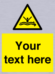 Custom Warning strong currents